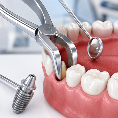 Single Tooth Implant at Annjana Dental Clinic