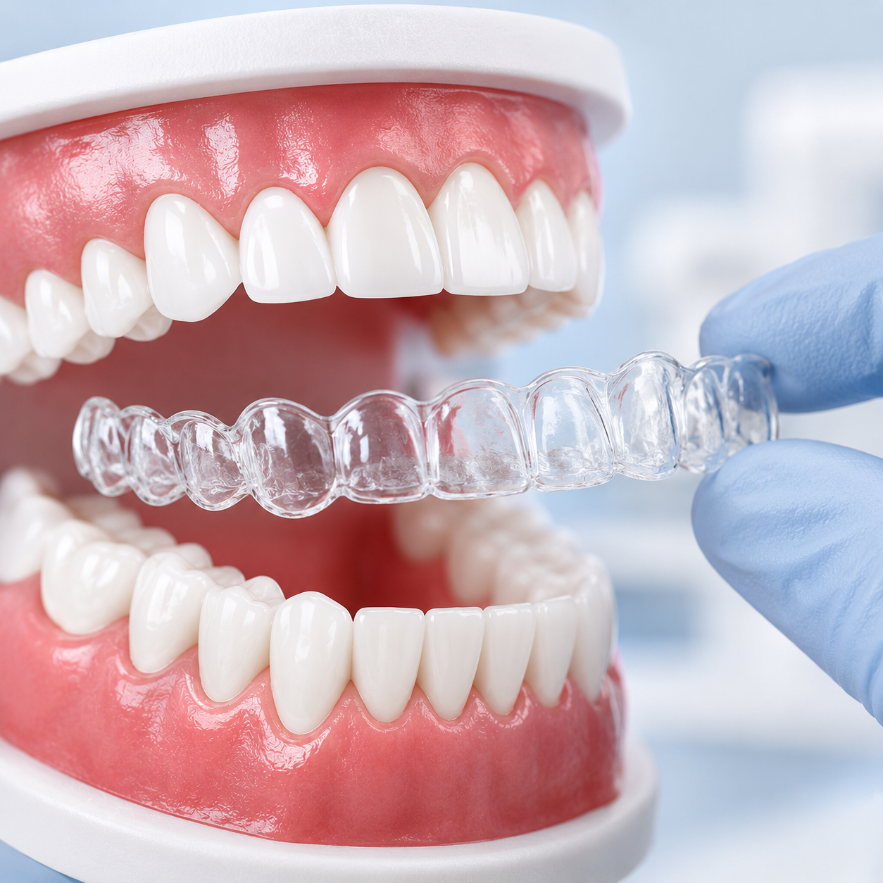 Teeth Alignment by Clear Aligners at Annjana Dental Clinic