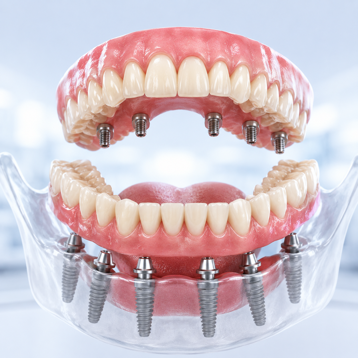 Full Mouth Implant at Annjana Dental Clinic