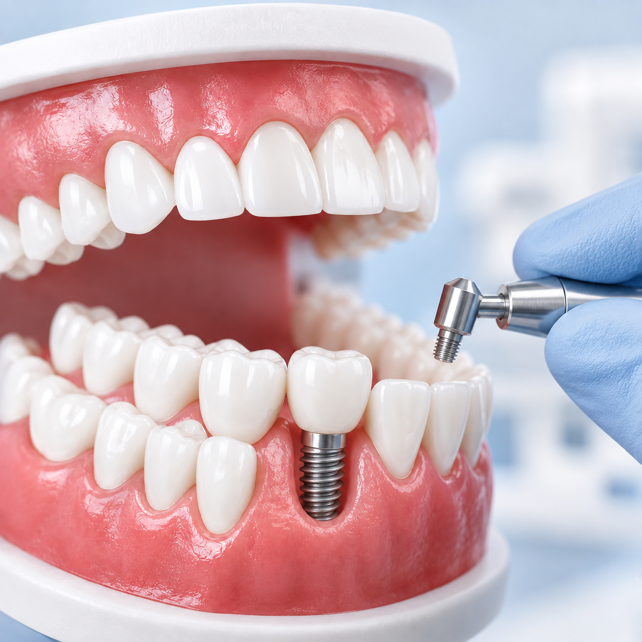 Dental Implants at Annjana Dental Clinic
